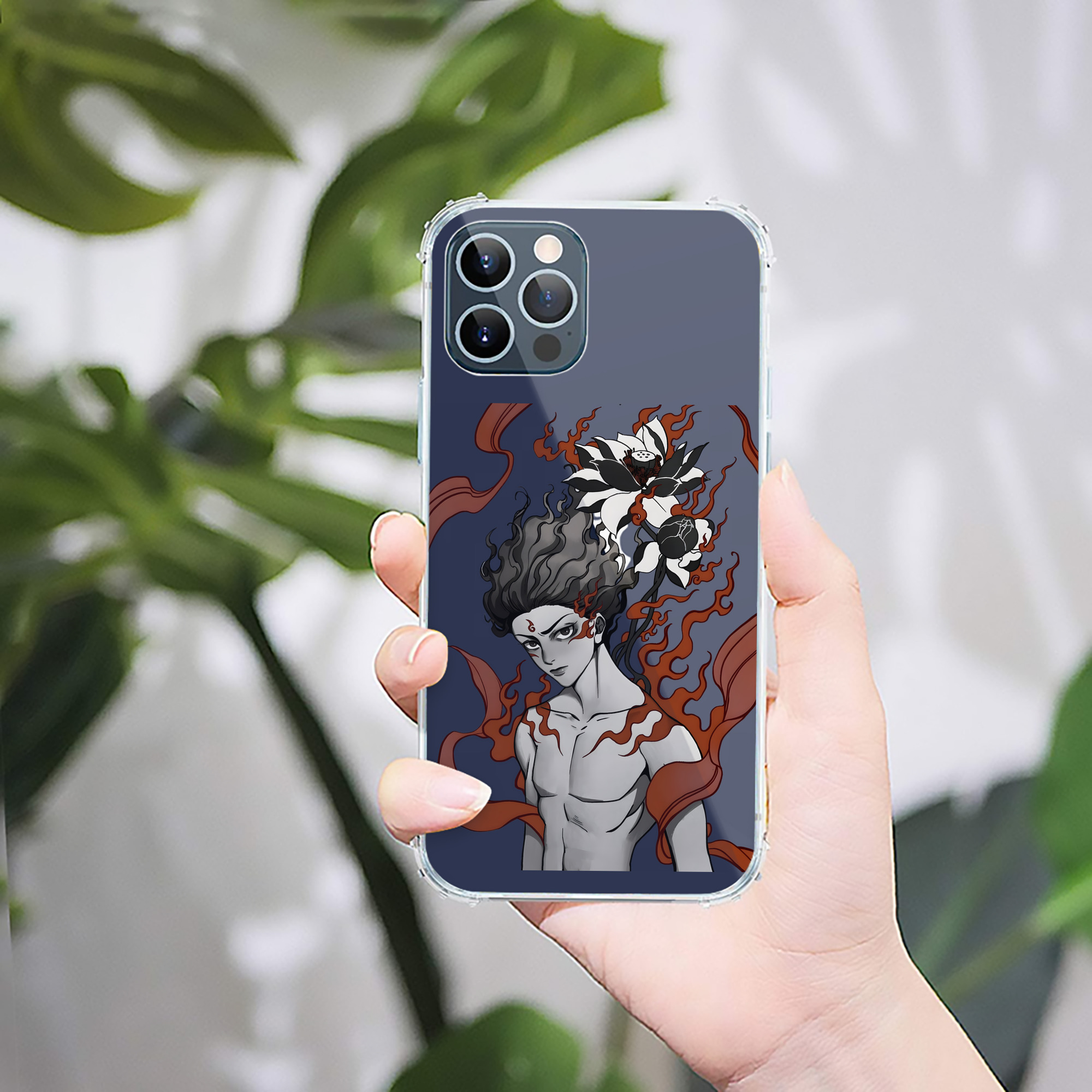 （画像用） Ne Zha 2 ナタ 魔童の大暴れ 【iPhone 12シリーズ対応】透明スマホケース（クリアソフトケース）